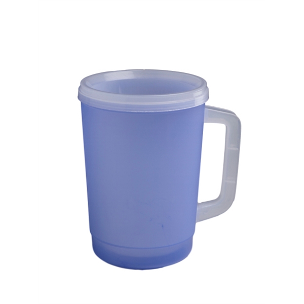 Double wall insulated frosty 32 oz. mug.... from ASI 91265 ZZ CLOSED - Timberwolf Products / Timberwolf Alladin Plastics