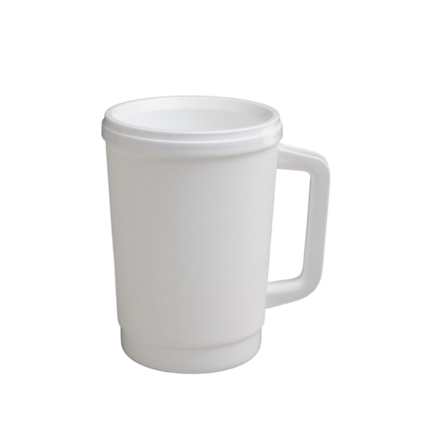 Double wall insulated frosty 32 oz. mug.... from ASI 91265 ZZ CLOSED - Timberwolf Products / Timberwolf Alladin Plastics