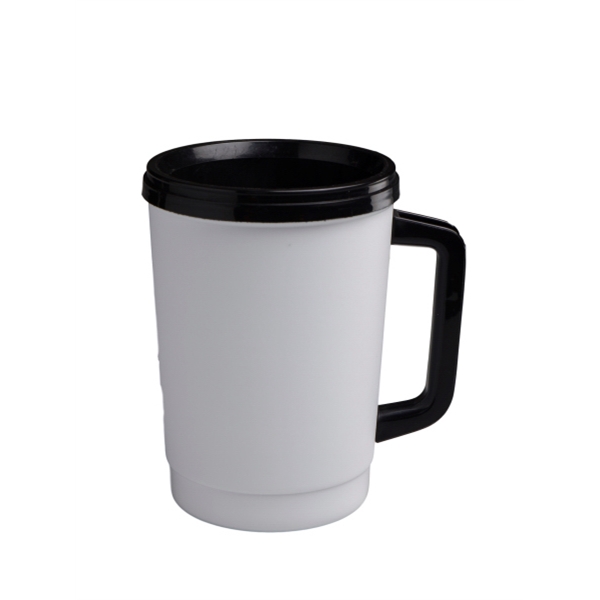 Double wall insulated frosty 32 oz. mug.... from ASI 91265 ZZ CLOSED - Timberwolf Products / Timberwolf Alladin Plastics