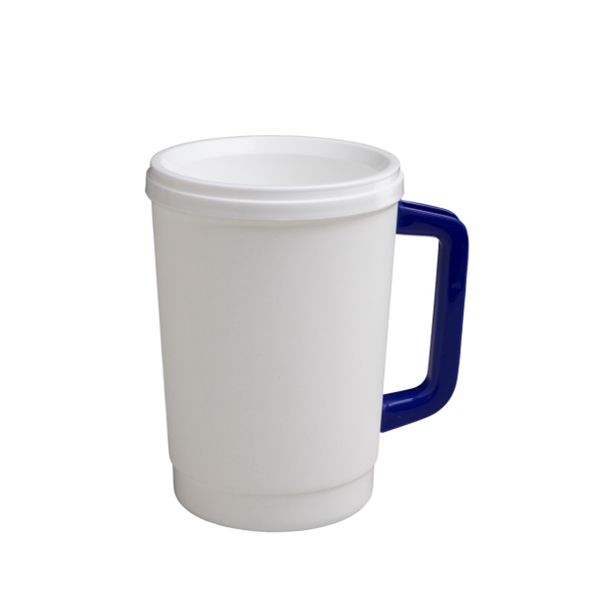 Double wall insulated frosty 32 oz. mug.... from ASI 91265 ZZ CLOSED - Timberwolf Products / Timberwolf Alladin Plastics