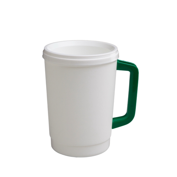 Double wall insulated frosty 32 oz. mug.... from ASI 91265 ZZ CLOSED - Timberwolf Products / Timberwolf Alladin Plastics