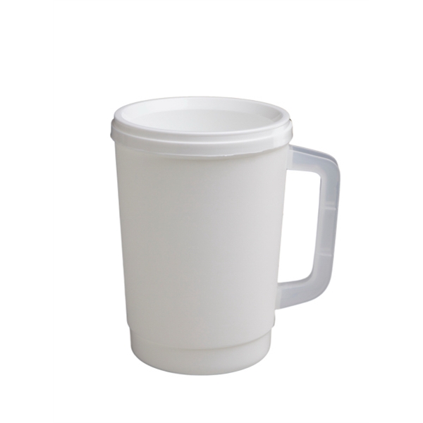 Double wall insulated frosty 32 oz. mug.... from ASI 91265 ZZ CLOSED - Timberwolf Products / Timberwolf Alladin Plastics