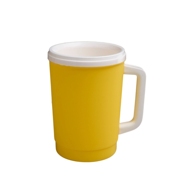 Double wall insulated frosty 32 oz. mug.... from ASI 91265 ZZ CLOSED - Timberwolf Products / Timberwolf Alladin Plastics
