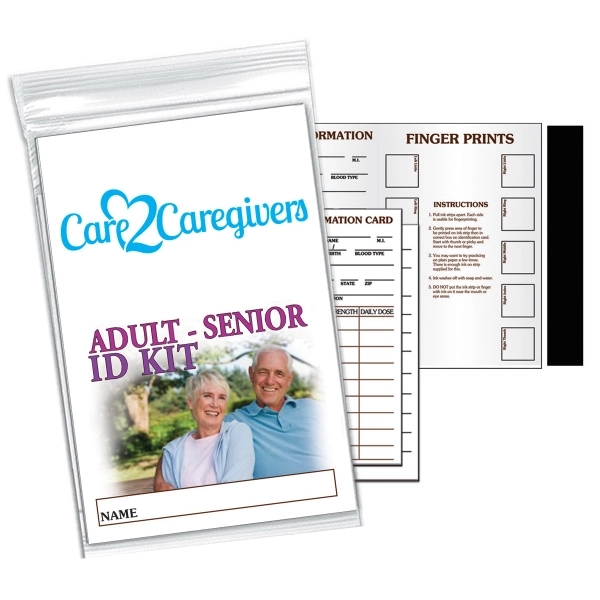 Digital Adult-senior ID kit made from 8 pt., paper board stock.... from ASI 67620 Lion Circle Corp / Lion/Circle