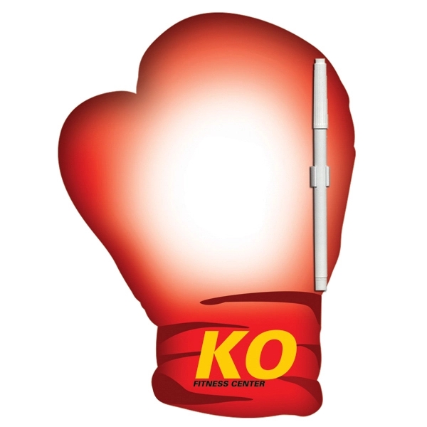 Boxing Glove shaped dry erase memo board with marker.... from ASI 67620 Lion Circle Corp / Lion/Circle