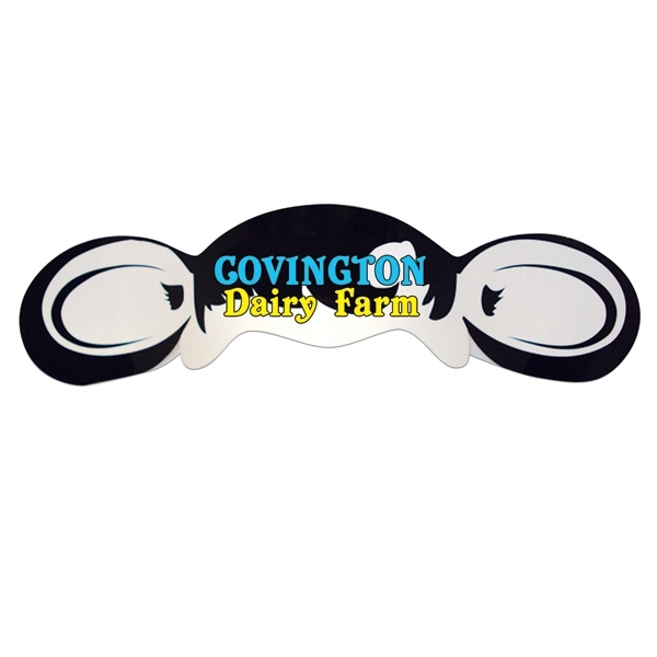 Pig ears headband made from 14 pt., high density, white poster... from ASI 67620 Lion Circle Corp / Lion/Circle