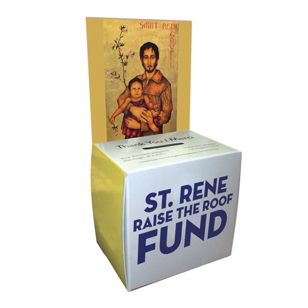 Donation Box, 4" x 3" x 4"... from ASI 67620 Lion Circle Corp / Lion/Circle