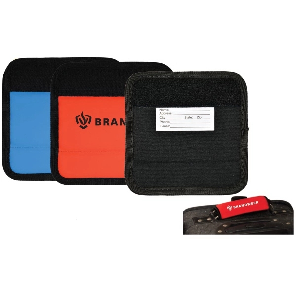 Luggage handle wrap with hook and loop fasteners.... from ASI 57956 Graphco line