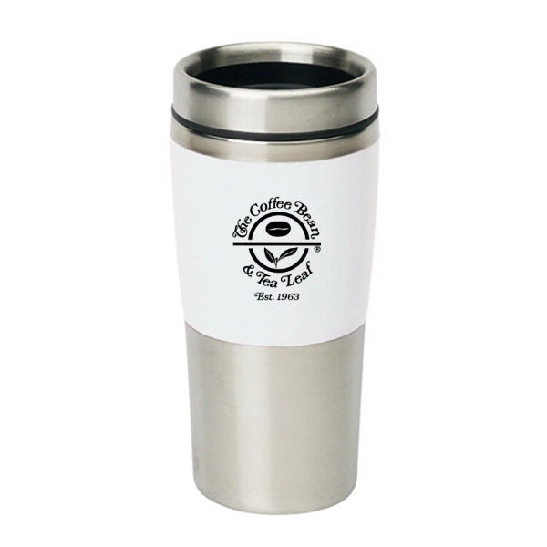16oz. Double wall stainless steel tumbler with stainless steel liner.... from ASI 40544 Binaco / Binaline