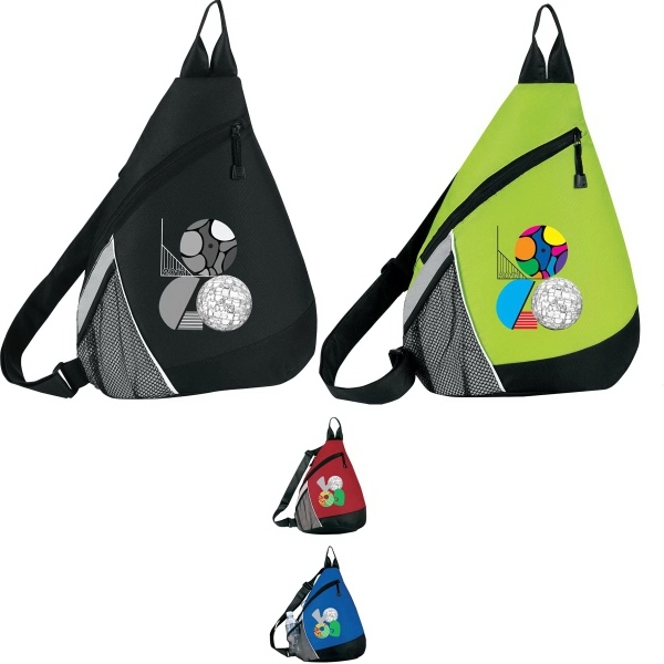 On the go mono-pack made of poly 300 ripstop polyurethane and... from ASI 46420 Continental Mkting Svc Inc / CMBags