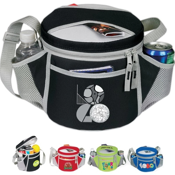 6 Pack Plus Sports Cooler. Made of poly 600 denier, Insulated... from ASI 46420 Continental Mkting Svc Inc / CMBags