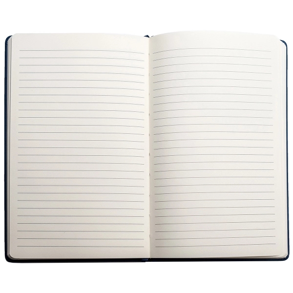 5 1/4" x 8 1/4" journal designed with soft leather-like flexible... from ASI 50873 Drum-Line / Drum-line Inc