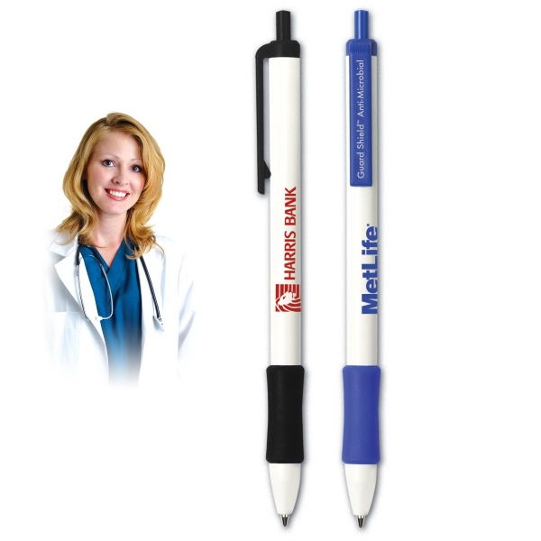 5 1/2"L antimicrobial click-action pen with silver oxide ion in the... from ASI 34256 ALL-IN-ONE / ALL-IN-ONE (R)
