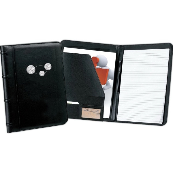 G-9 soft leatherette writing pad with a pen and a sleeve... from ASI 46420 Continental Mkting Svc Inc / CMBags