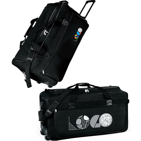 Duffel bag made of poly 600 denier and measuring 25" x... from ASI 46420 Continental Mkting Svc Inc / CMBags