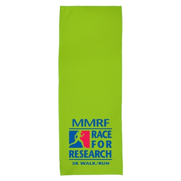 12" x 32" cooling towel made from 100% eco-friendly microfiber polyester.... from ASI 62660 Innovation Line
