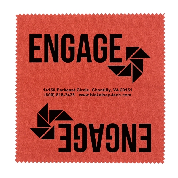 6" square polyester-polyamide screen cleaning cloths.... from ASI 62660 Innovation Line