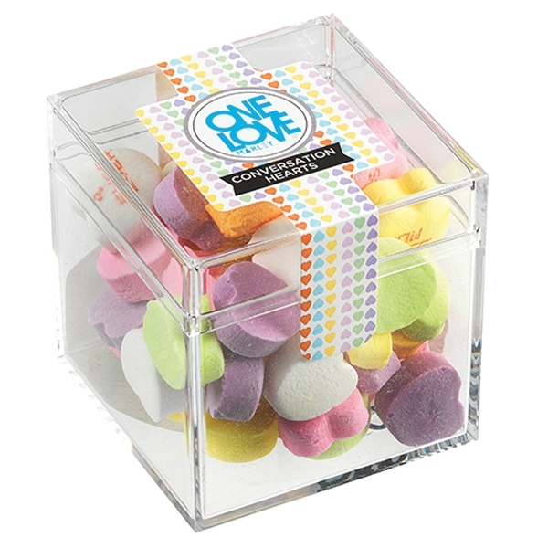 Cupid's Candy box filled with 3.2 oz. of conversation hearts; includes... from ASI 71685 Midnite Snax®