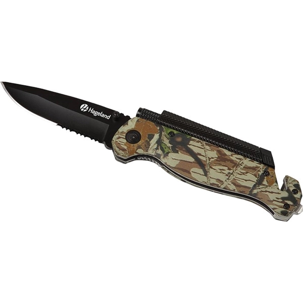 Camo Survival/Rescue Knife... from ASI 89320 Starline USA Inc
