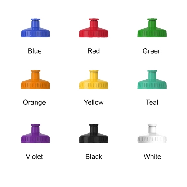 21 oz. water bottle made of 100% post-consumer recycled HDPE with... from ASI 92980 WOV-IN® / Promopet