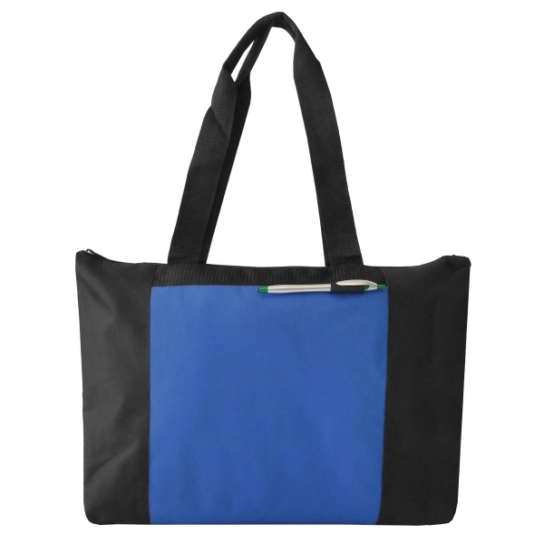 20" x 15" x 3" polyester zippered tote bag with handles.... from ASI 37980 Bagworld