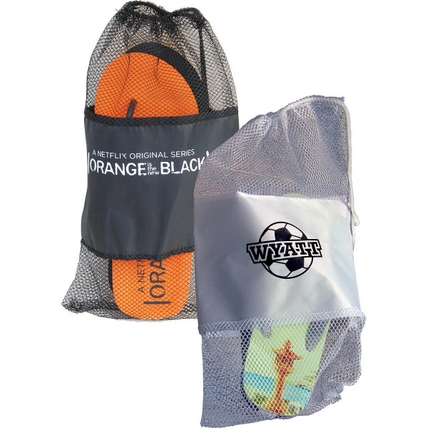 8.5" x 13" drawstring nylon mesh bag... from ASI 73520 Neet Feet / Neet Feet