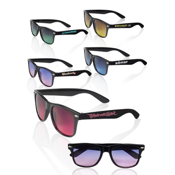 Polycarbonate sunglasses with gradient lenses inspired by the ocean and UV... from ASI 39552 BEL Promo