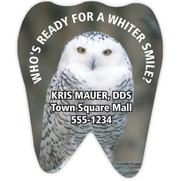 4-mil thick label with a slit back.... from ASI 59080 Halls & Company