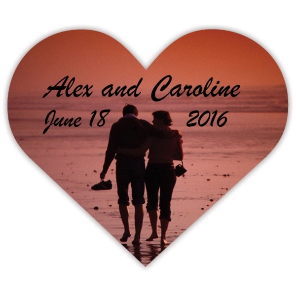 Shaped adhesive 4-mil thick adhesive vinyl label with full-color imprint.... from ASI 59080 Halls & Company