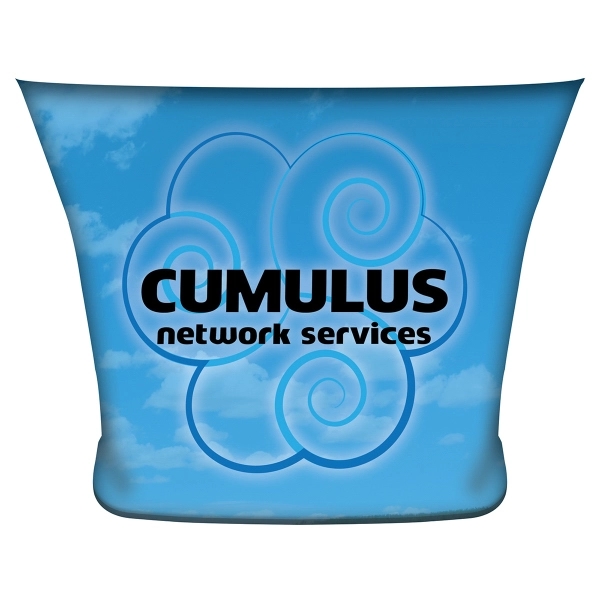 Traveling Trunk Table Stand replacement stretch polyester banner... from ASI 80228 Quinn