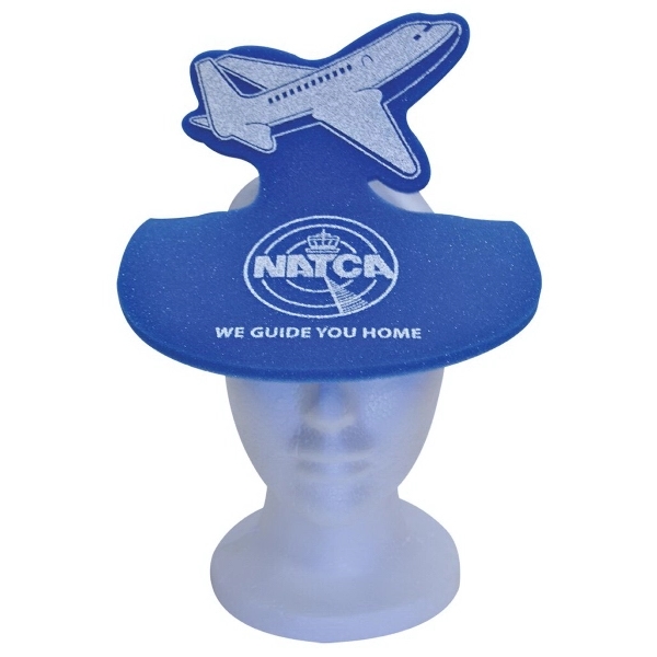 The 11.25" airplane visor is available in many colors.... from ASI 42155 Amerifoam® - The House of Foam