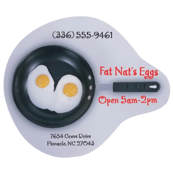 Customizable shaped 4-mil thick vinyl adhesive labels in assorted sizes with... from ASI 59080 Halls & Company