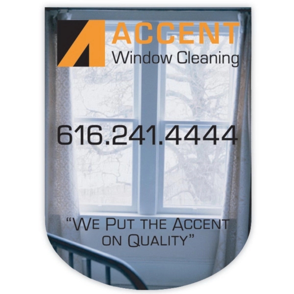 Customizable shaped 4-mil thick vinyl adhesive labels in assorted sizes with... from ASI 59080 Halls & Company