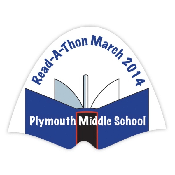 Customizable shaped 4-mil thick vinyl adhesive labels in assorted sizes with... from ASI 59080 Halls & Company