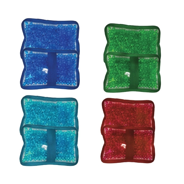 Rectangular Hot/Cold Gel Bead Pack with Handle... from ASI 74779 O & S Supply Company LLC