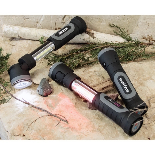 Triple function highway safety flashlight, LED work light, and safety flashing... from ASI 99030 Zipline / Zipline®