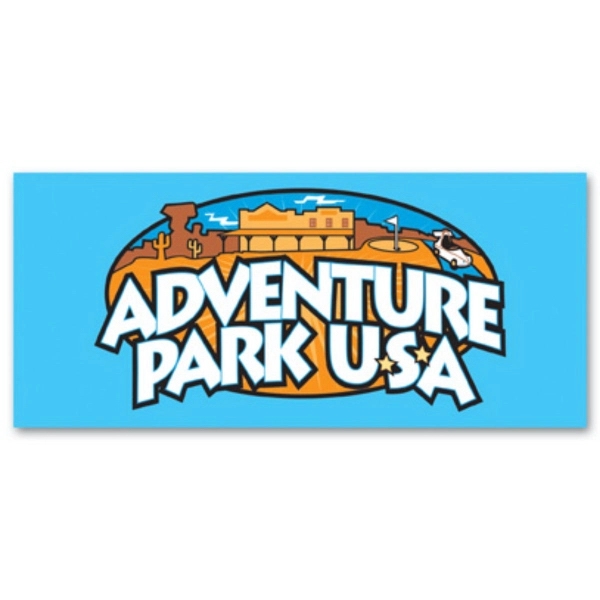 4-mil thick large permanent adhesive vinyl labels with slit back for... from ASI 59080 Halls & Company