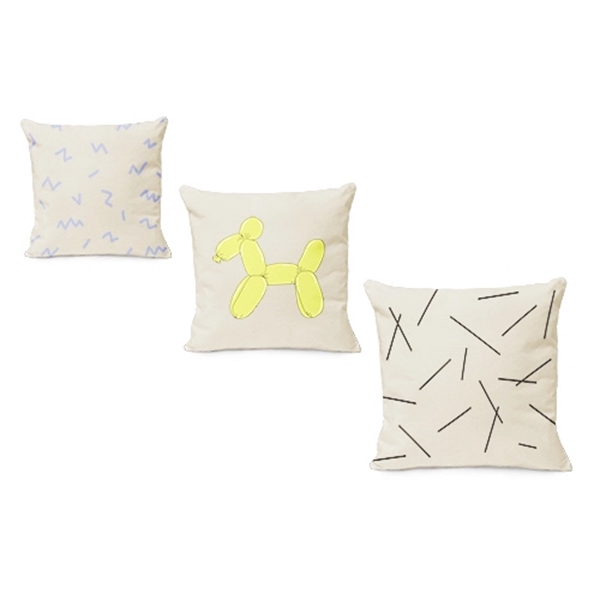 14" square natural, colored or denim pillowcase with zippered closure.... from ASI 74710 Numo