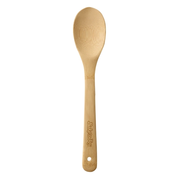 Naturally heat and bacteria-resistant bamboo spoon.... from ASI 52840 Evans Manufacturing