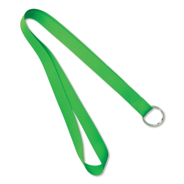 These economical custom lanyards are available in six colors with three... from ASI 79898 Promovision / PROMOVISION