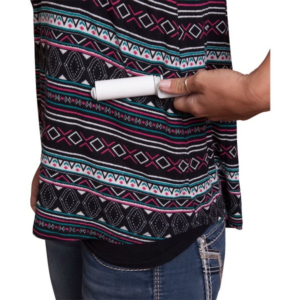 Compact lint roller with 30 sheets per roll that's great for... from ASI 61966 HPG / Beacon Promotions