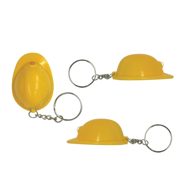 Molded key light with a hard hat shape. Features 1 LED... from ASI 39850 The Bentcil Company / Bentcils™