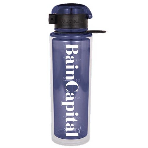 BPA free 18 oz. Gemini Double Wall Insulated Tritan Hydration Bottle... from ASI 74245 Nordic Co Inc / Nordic Nordic Promos