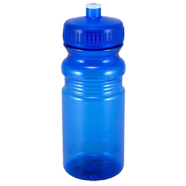 Durable 20 oz. translucent sports bottle, perfect for staying hydrated, with... from ASI 67075 Leprechaun Promotions, LLC / Leprechaun Promotions