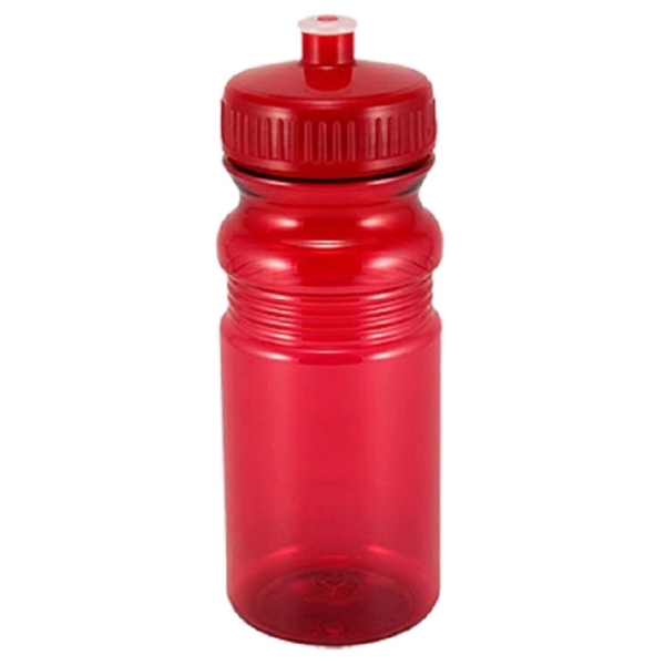 Durable 20 oz. translucent sports bottle, perfect for staying hydrated, with... from ASI 67075 Leprechaun Promotions, LLC / Leprechaun Promotions