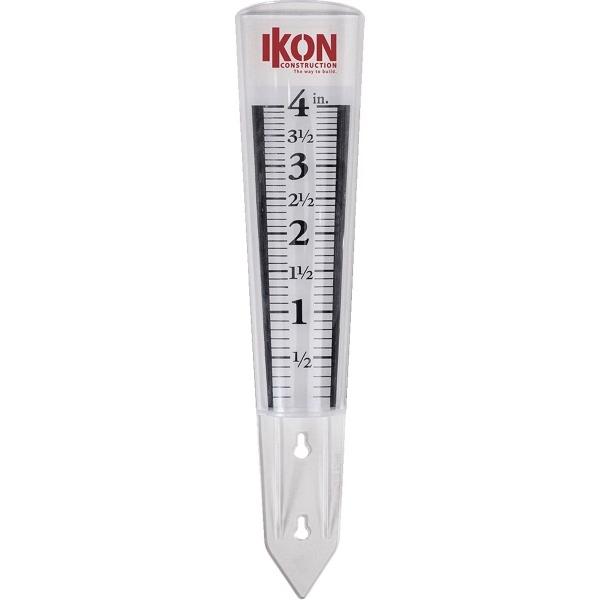 2 3/4" x 12 1/4" x 1 1/2" rain gauge made... from ASI 61966 HPG / Beacon Promotions
