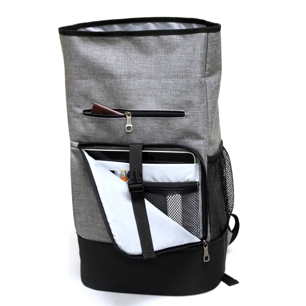 extra deep, spacious main compartment ,a large elastic sleeve for a... from ASI 79384 Preferred Nation Inc