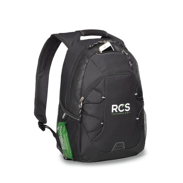 Polyester computer backpack with padded pocket for a 10" tablet and... from ASI 56070 Gemline / Gemline®