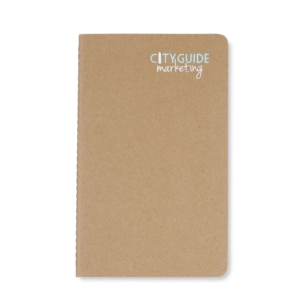 Moleskine® large notebook with cardboard cover, visible stitching, plain acid-free paper,... from ASI 56070 Gemline / Gemline®