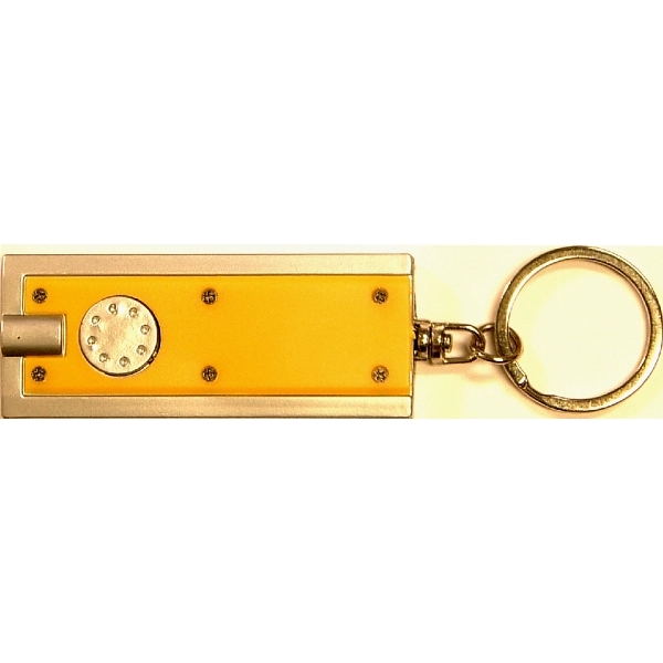Keychain with LED light.... from ASI 74585 Nu Promo International / Nu Promo Line
